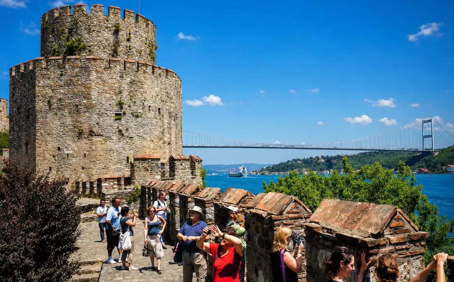 Afternoon Bosphorus and Black Sea Cruise Rumeli Fortress