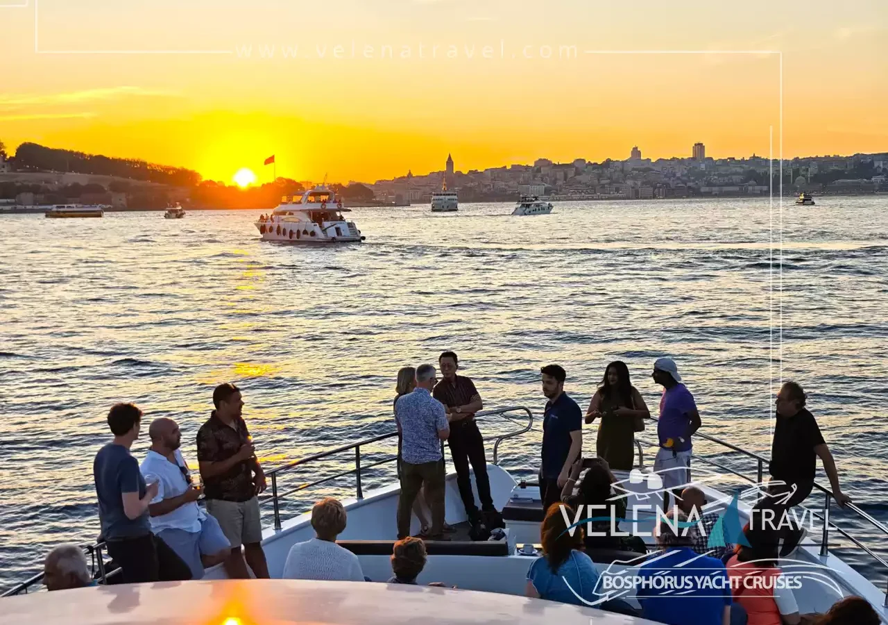 Bosphorus Sunset Cruise Iconic Skyline
