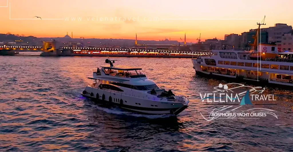 Bosphorus Sunset Cruise on a Luxury Yacht